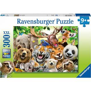 Ravensburger Puslespil Exotic Animals Selfie XXL 300 Brikker