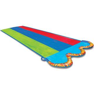 Banzai Triple Racer 16 ft vandrutschebane med 3 bodyboards inkluderet multicolor