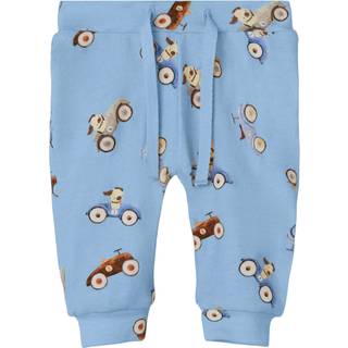 NAME IT Bukser Kar Chambray Blue