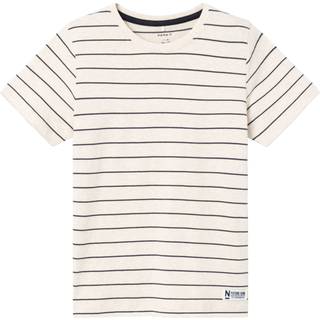 Name It Peyote Melange/india Ink Stribet T-shirt