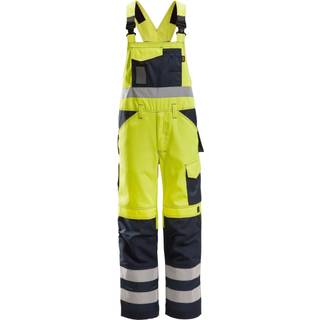 Snickers 0113 high-vis overall, klasse 2 gul/navy 250