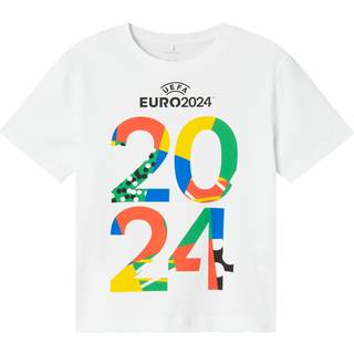 NAME IT UEFA Euro 2024 T-Shirt Mica Bright White