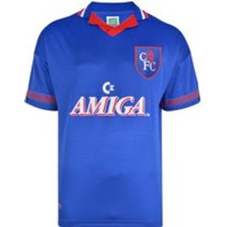 Score Draw Chelsea FC '94 Retro Home Shirt, Hvid - XL