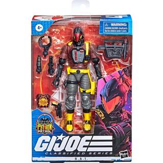 Hasbro G.I. Joe Classified Series Figur 6 """" Special B.A.T. Figur med tilbeh?r - F4754 r?d gr? og sort