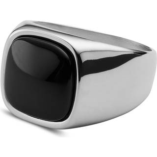 Len Sølvtonet Gravel Ring