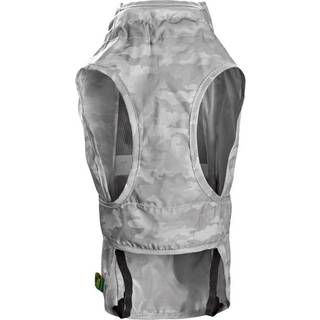 Hunter Waterproof Jacket Huka To Go Hundefrakker størrelse Rücken 45 cm - Hals 32-58 cm, Bauch 43-66 cm farve silber / reflektierend