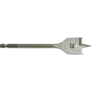 Fladbor 1/4" 6kt skaft 28×152mm