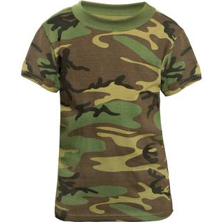 Rothco Camouflage T-Shirts Børn Woodland