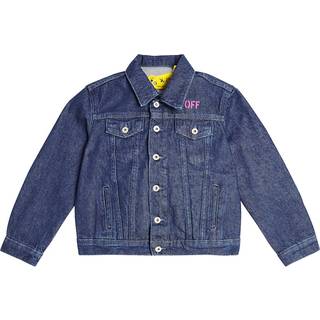 Off-White Kids Arrows denim jacket - blue - Y 10