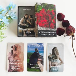 Dpehakmk Besked om kærlighed Oracle Cards Oracle Cards til begyndere inklusive Love Romance Twin Flame Soulmate Messages