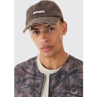 Mens OFCLMAN 3d Embroidered Cap In Chocolate