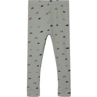 NAME IT Rib Leggings Dabu Wrought Iron