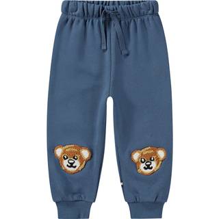 Molo GOTS Simeon Joggingbukser Teddy Friend 74 cm  Blå  74 cm  Unisex