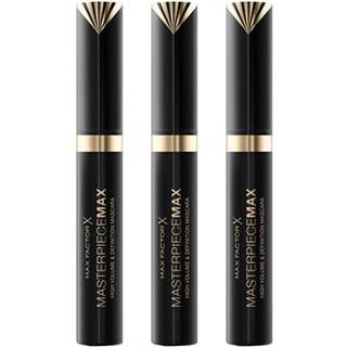 3-pack Max Factor Masterpiece Max Mascara Black 7,2ml