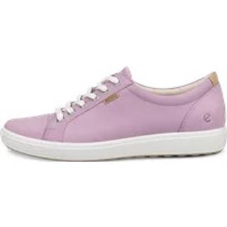 ECCO Soft 7 W - Sneakers i læder til damer - Lilla - Size: 37 (UK 4.5)