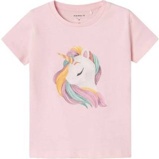 Name It Parfait Pink Unicorn Top