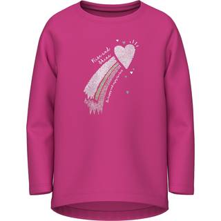 Name It Raspberry Rose/shooting Star Top