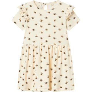 Lil Atelier Turtledove Brumbasse Kjole