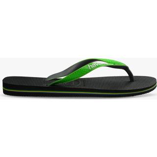 havaianas Herren Zehensandalen schwarz Gummi