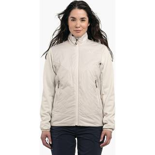 Schöffel Women's Hybrid Jacket Cascata Syntetisk jakke Damer størrelse 44 farve beige/hvid