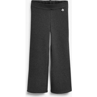 Next Charcoal Grey Regular Length Pull-On Cotton Rich Stretch Boot Cut School Trousers (3-16yrs)