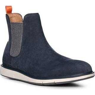 SWIMS Herren Chelsea Boots blau Velours