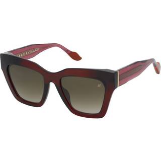Yalea SYA175 FRIDA KAHLO 0V64 52 Solbriller Kvinder Rød - Transparent Glossy Bordeaux Red - 52mm