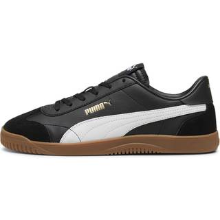 PUMA Club 5v5 Sneakers, Shoes, Black/White/Gold, 46