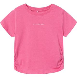 NAME IT Kort T-shirt Jamail Pink Power