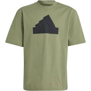 Future Icons Logo Piqué T-shirt - Tent Green / Black - 176