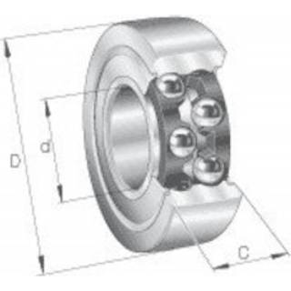 Løberulle INA LR5004-2RS