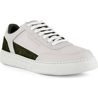 EMPORIO ARMANI Herren Sneaker weiß Glattleder - weiß