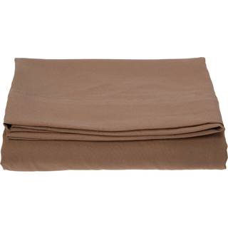 Luksus fladt ark på Amazon Elegant Comfort Wrinkle-Free 1500 Premier Hotel Quality 1-Piece Flat Sheet Twin/Twin XL Size Taupe