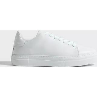 Selected DAVID CHUNKY LEATHER SNEAKER White