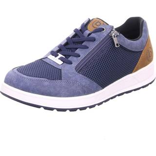 bugatti Herren Sneaker blau Textil & Canvas