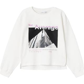 NAME IT Kort Sweatshirt Kaliss Jet Stream