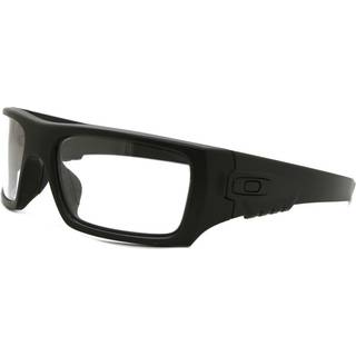 Oakley Mand OO9253 SI BALLISTIC DET CORD 925307 Solbriller O_matter Sort Transparent Firkantet Normal Klar