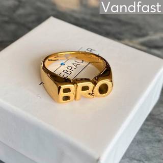 ANNEBRAUNER BRO Ring 18K Guldbelagt - 54