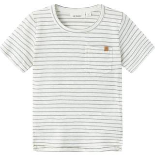 Lil Atelier Limestone Coconut Milk Stribet Top