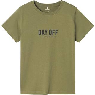 Name It Oil Green Day Off T-shirt