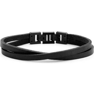 Sort & Mørkt Roy Enkeltbundet Armbånd