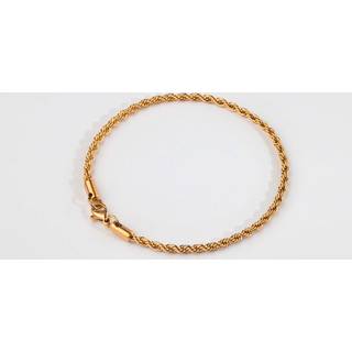 Northern Legacy - Rope Bracelet - Accessories til herre - Guldtonet - M