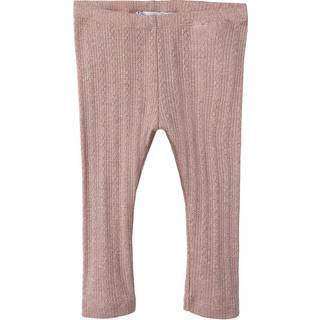 Name It Deauville Mauve Melange Glitter Legging