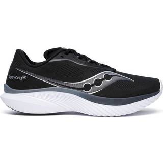 Saucony Kinvara 15 Neutral Running Shoe Men - Black, White, Size 11.5 - black