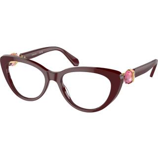 Swarovski SK2005 1008 53 Briller Kvinder Rød - Vinaccia Dark Red - 53mm