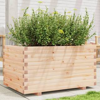 plantekasse 90x60x49,5 cm massivt fyrretræ
