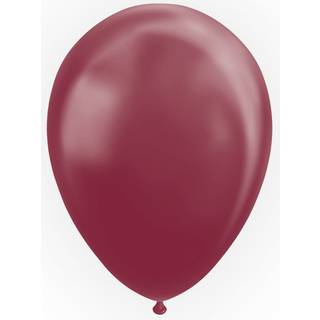 Metallic 12" / 30 cm - 25 stk. Burgundy