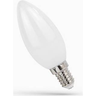 C35 LED Kertepære E14 5,5W - 230V, Kultråd, Neutral Hvid, Mat, Spectrum - Dæmpbar : Ikke dæmpbar, Kulør : Neutral