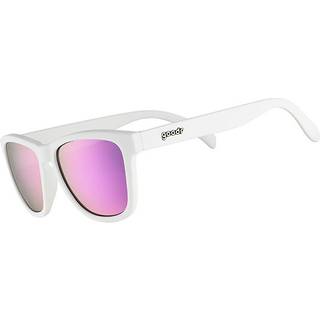Goodr Sunglasses Side Scroll Eye Roll White, OneSize