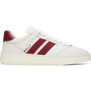Bally Rebby Leather Sneaker White/Ballyred